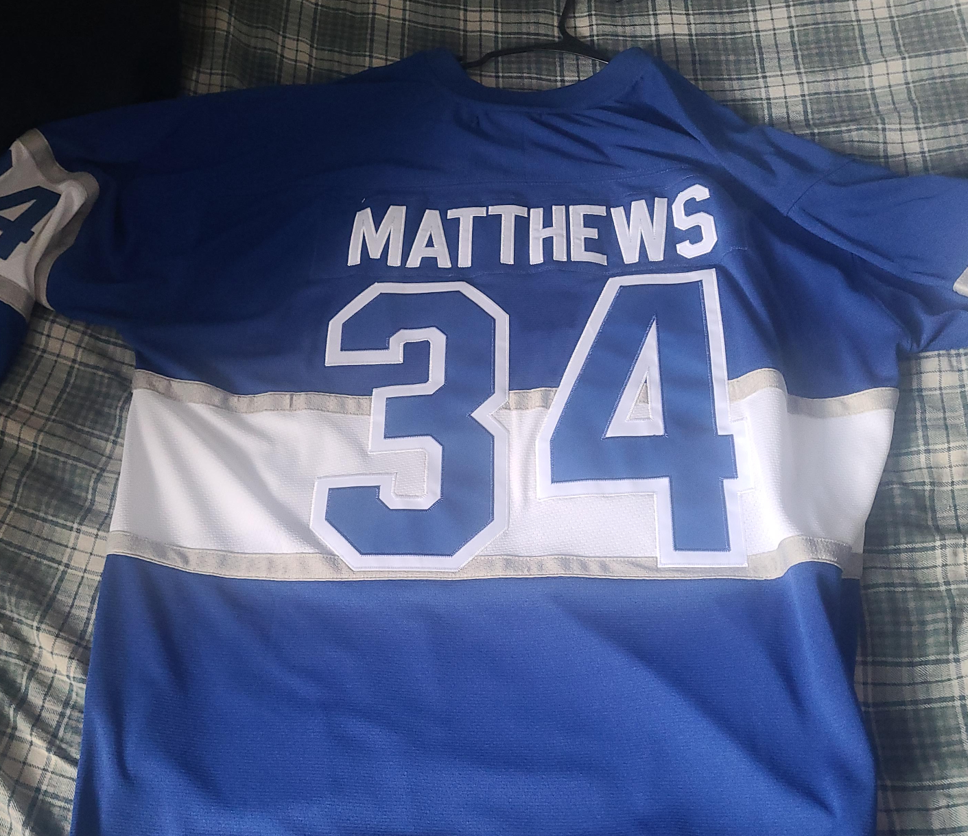 Matthews 34 Hockey Jersey