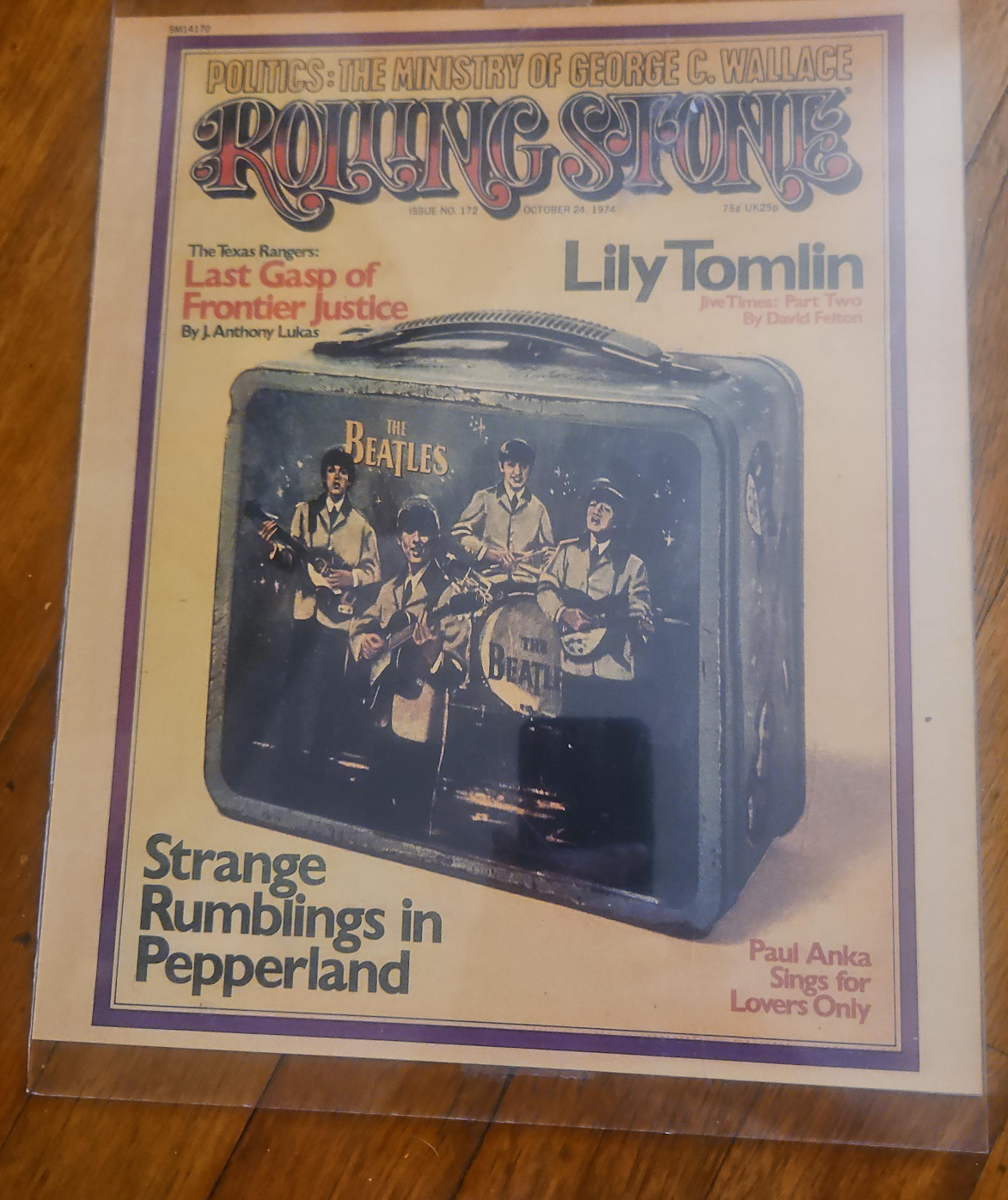 VTG  Rolling Stone Magazine 1974s thumbnail
