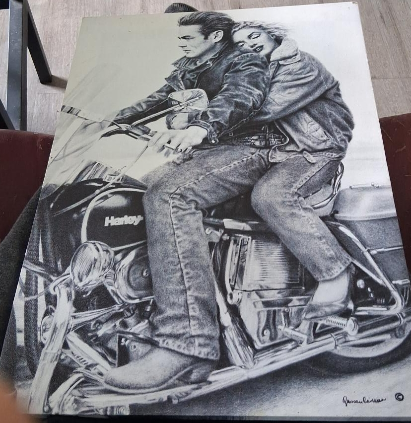 Harley Davidson Drawing thumbnail