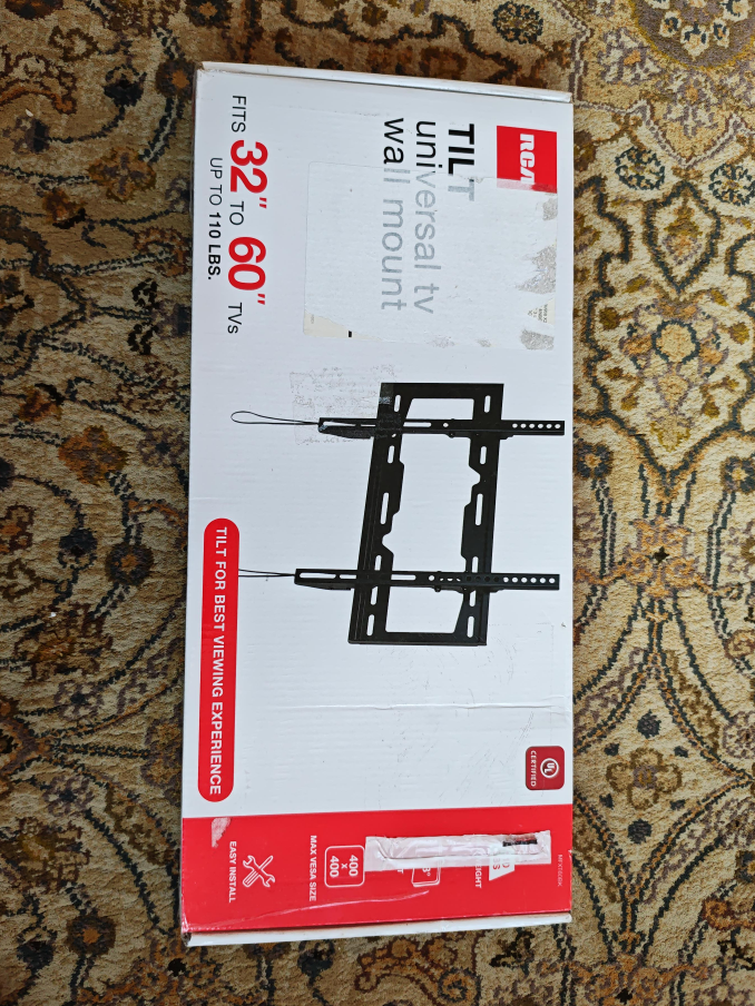 RCA Tilt Universal TV Wall Mount 32"-60" thumbnail