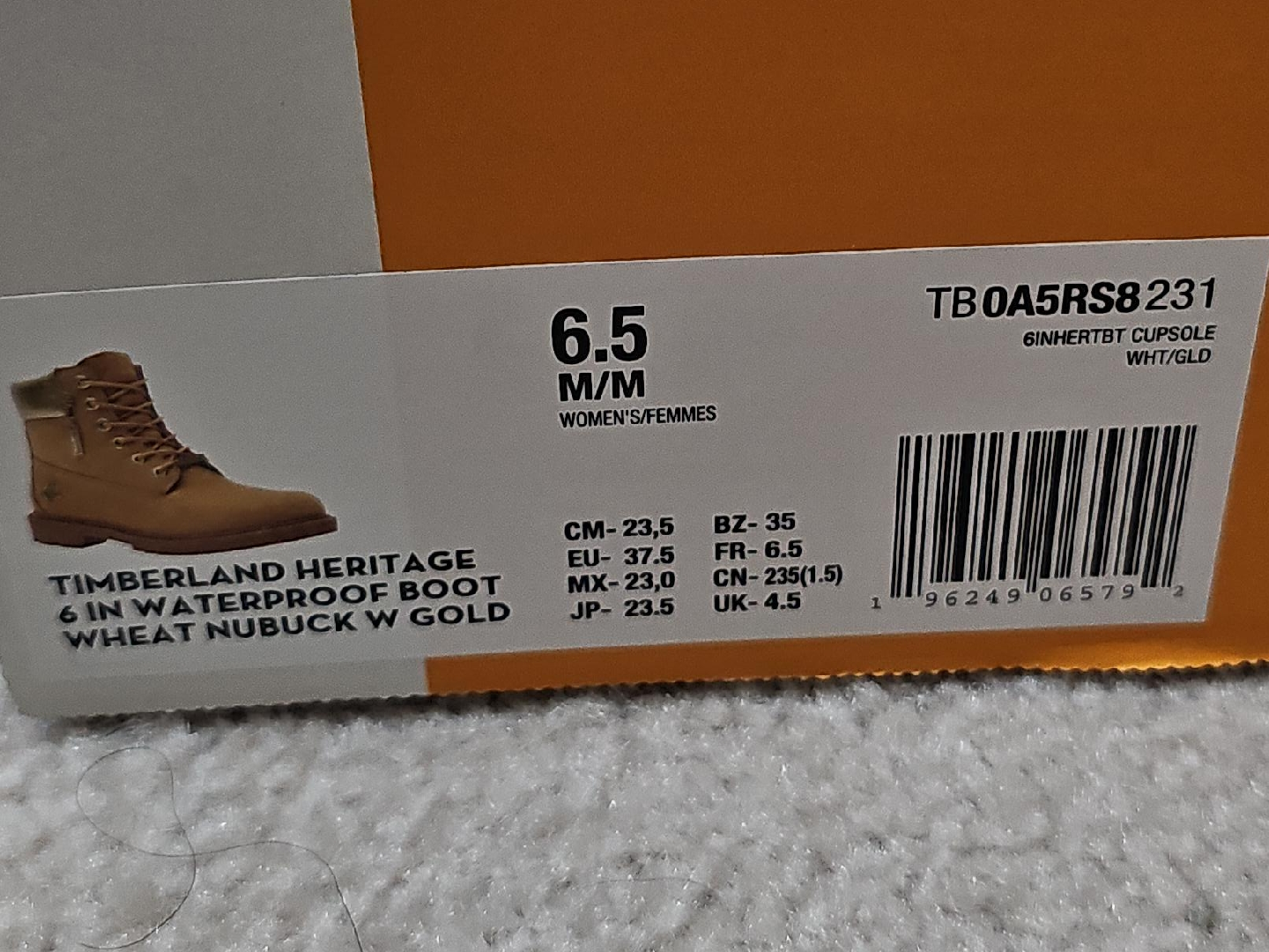 Timberland Heritage 6" Waterproof Boots - Women's 6.5 thumbnail