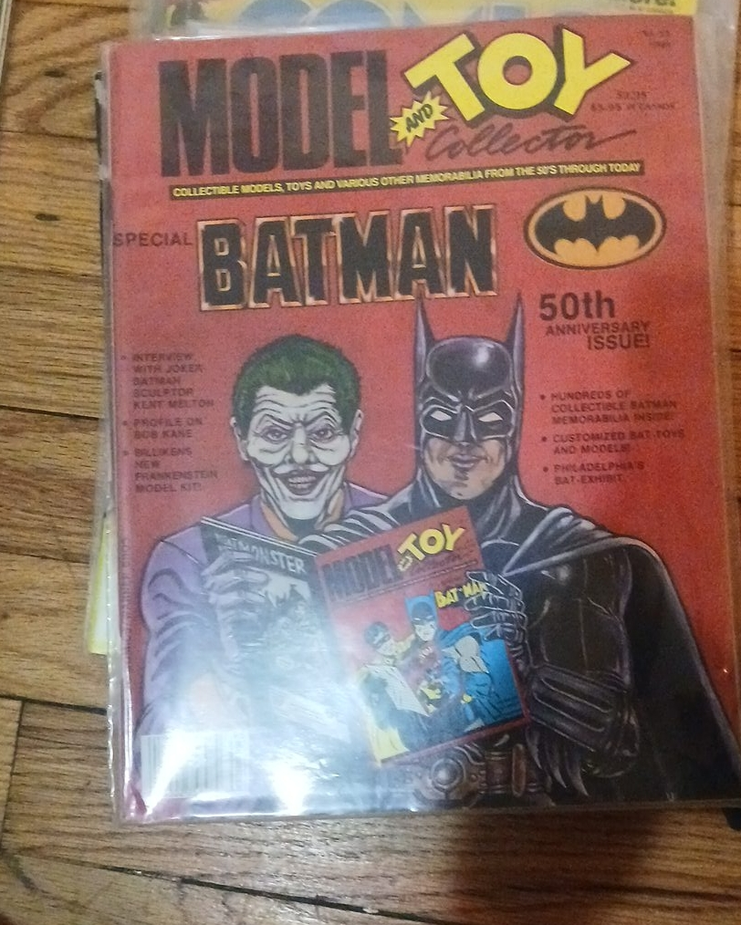 Model & Toy Collector Magazine: Batman 50th Anniversary Issue thumbnail