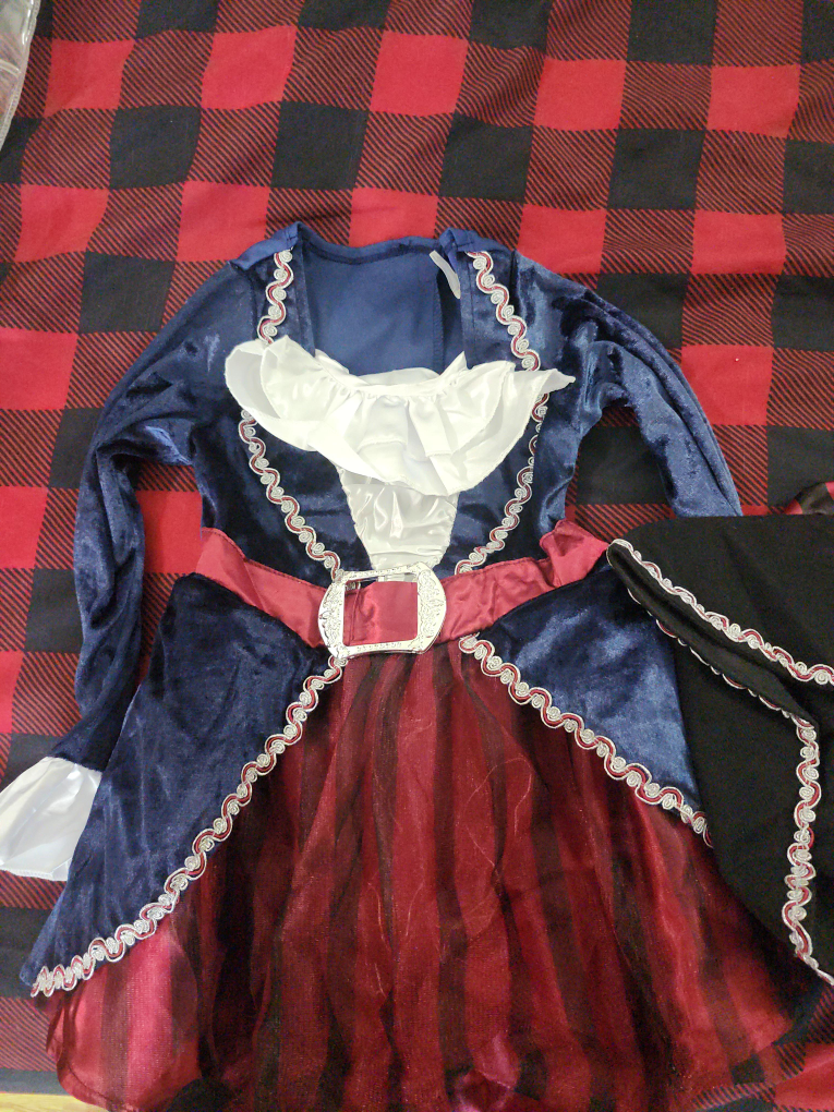 Pirate Costume - Blue, Red, Black 🥕 image indicator(1)
