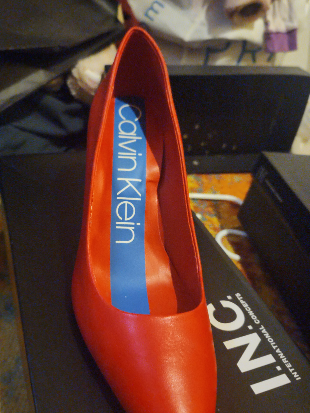 Calvin Klein Red Heels thumbnail