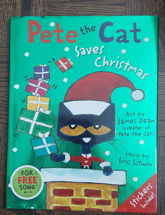 Pete the Cat Saves Christmas Book image indicator(1)