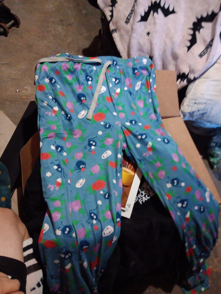 Studio Ghibli Spirited Away Soot Sprite Pajama Pants thumbnail