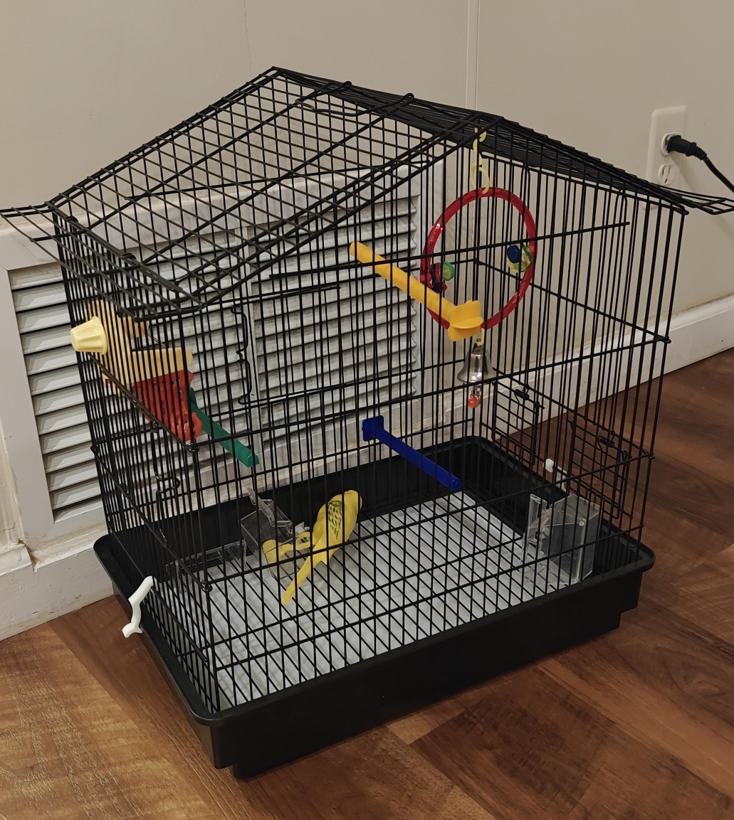 Bird Cage with Accessories thumbnail