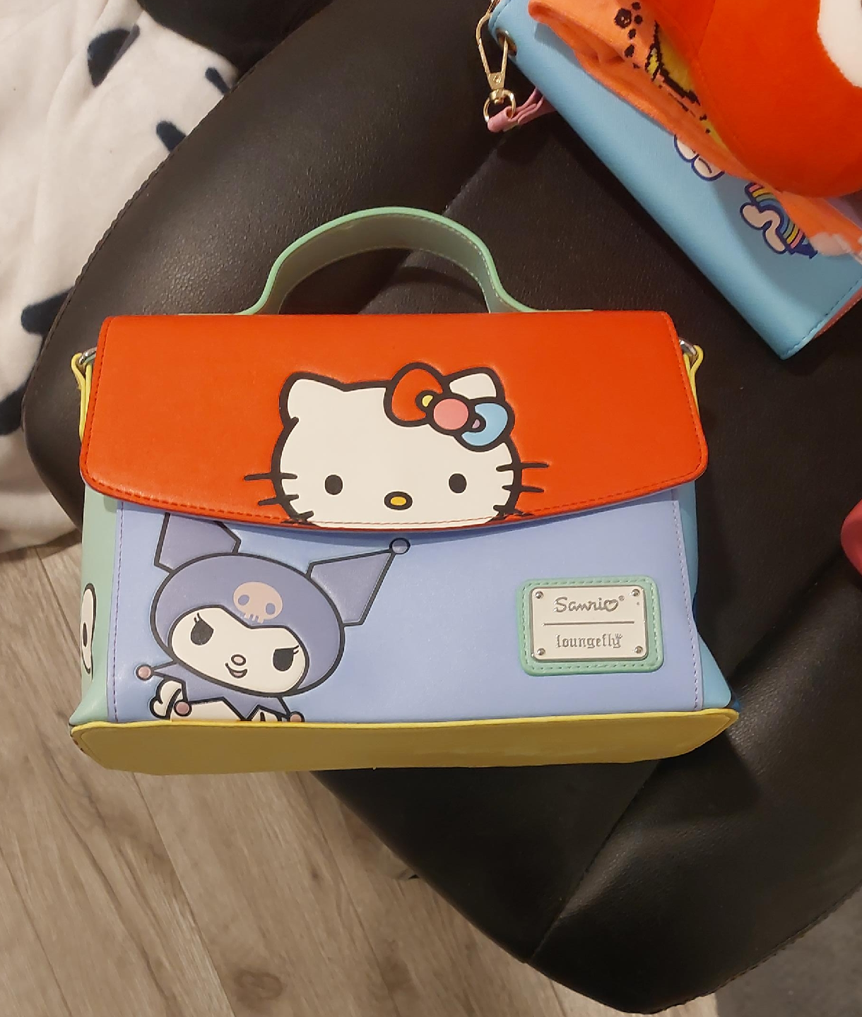 Sanrio Loungefly Hello Kitty & Kuromi Crossbody Bag thumbnail