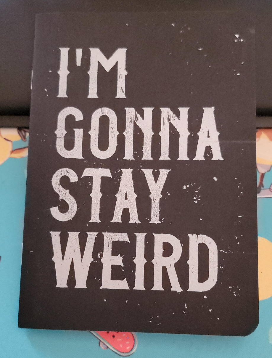 🥕 The Fabled Creative Co. Notebook - Stay Weird thumbnail