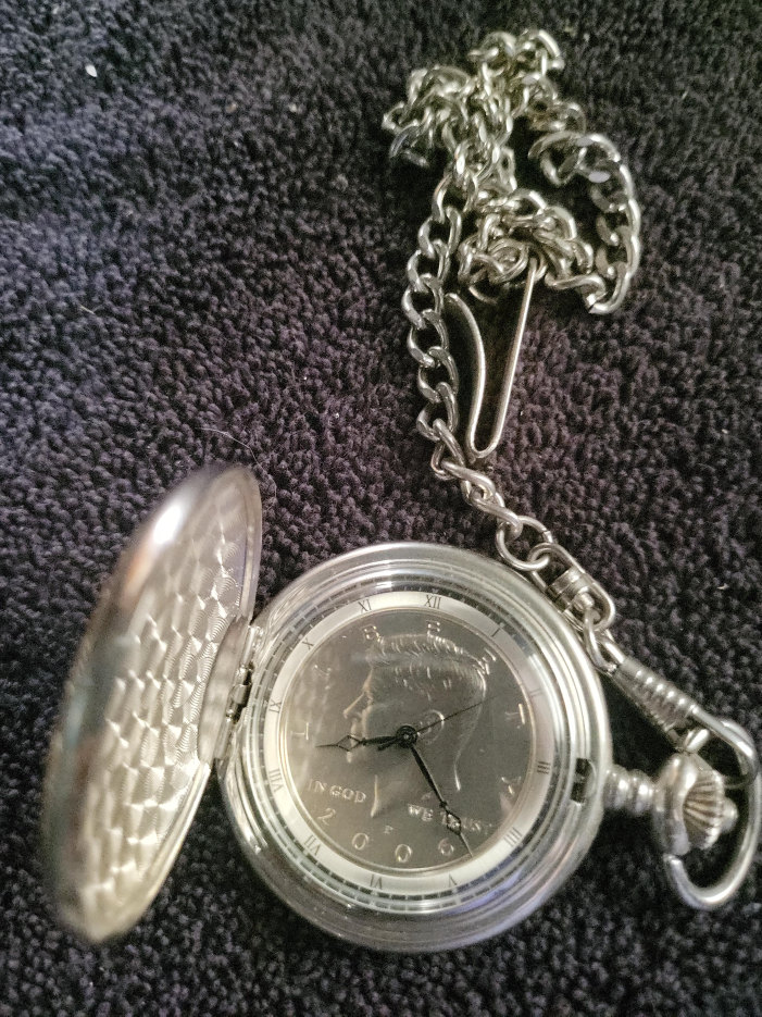 Kennedy Half Dollar 2006 Pocket Watch thumbnail