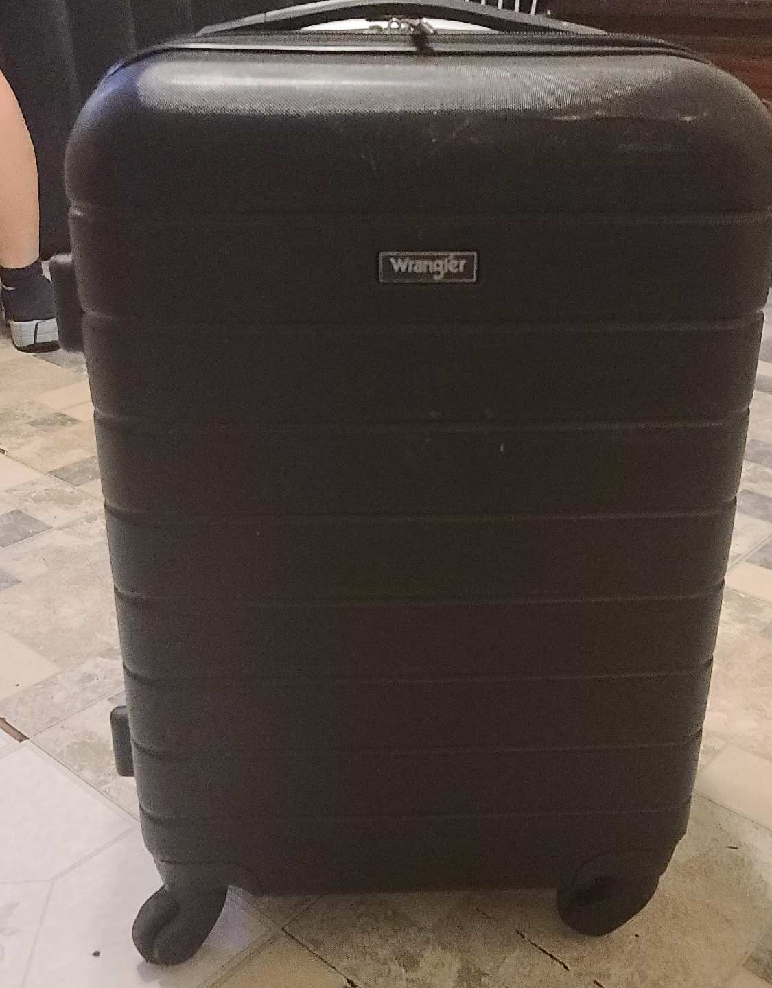 Wrangler Black Carry-On Suitcase thumbnail