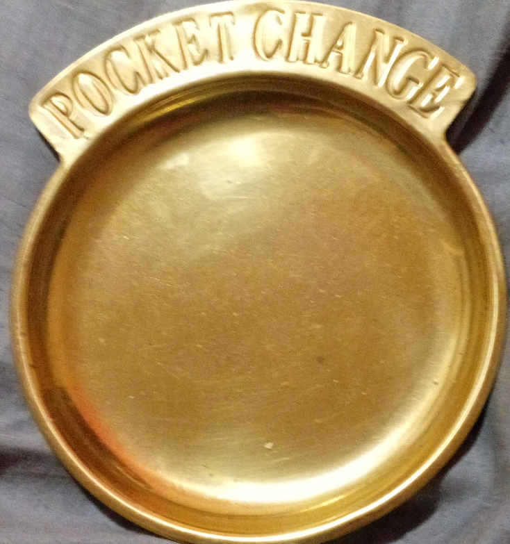 Brass Pocket Change Tray thumbnail