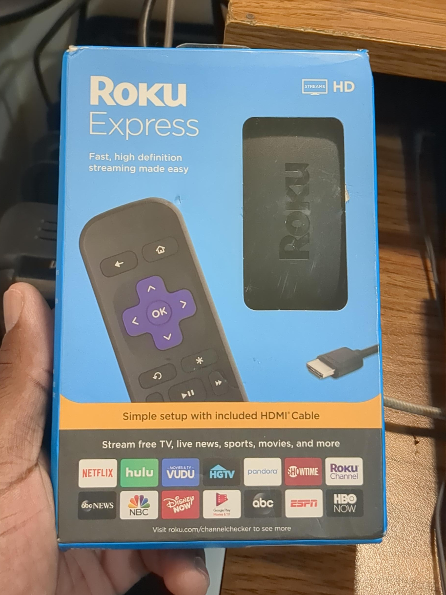 Roku Express - HD Streaming Media Player thumbnail