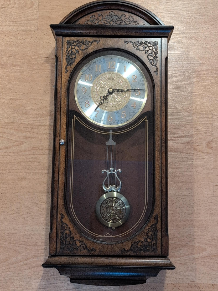 Seiko Westminster Whittington Pendulum Wall Clock thumbnail