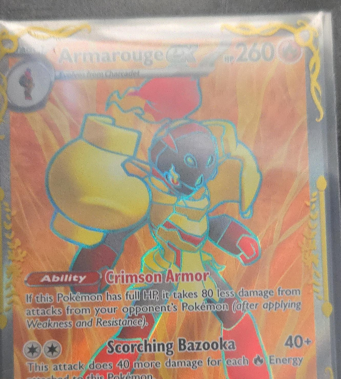 Armarouge EX Pokemon Card thumbnail