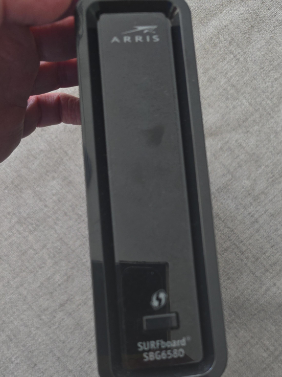 Arris modem and router SBG6580 thumbnail