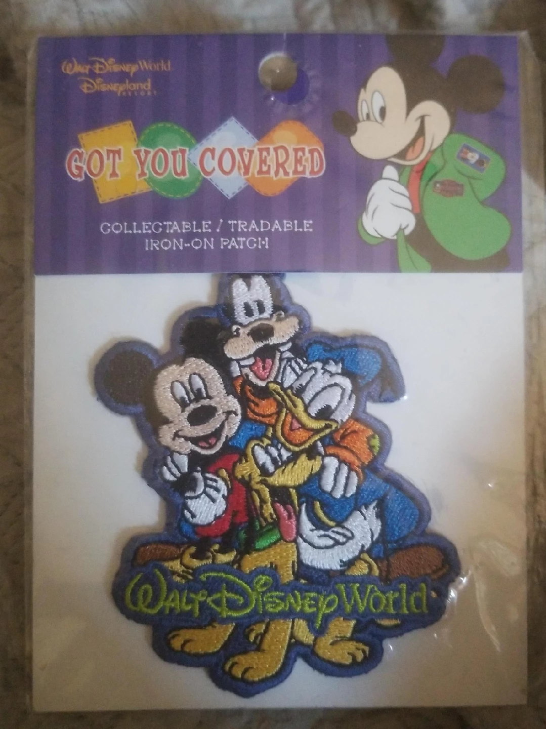 Walt Disney World Iron-On Patch - Collectable/Tradable thumbnail
