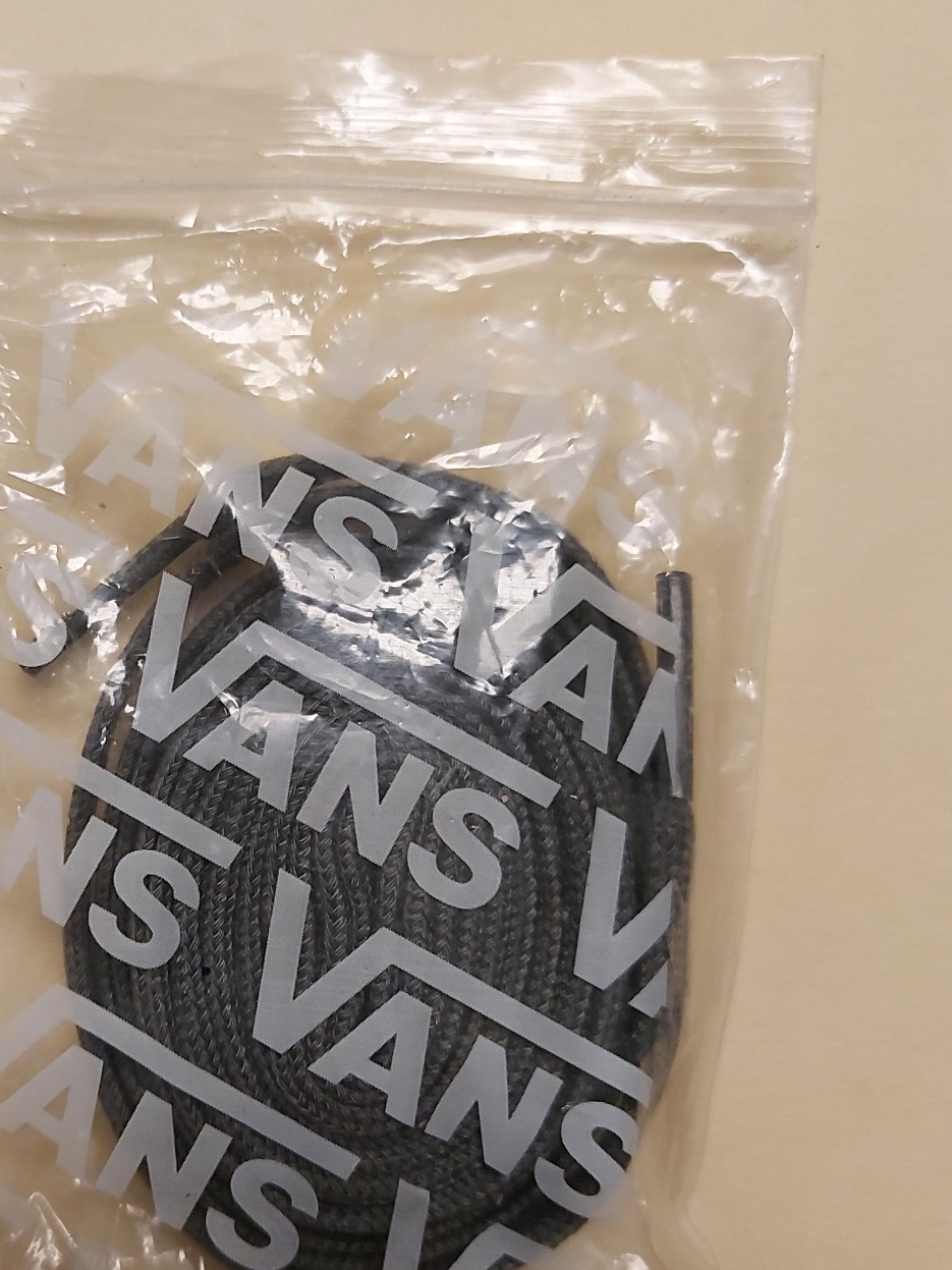 Vans Dark Grey Shoelaces - New in Package image indicator(1)