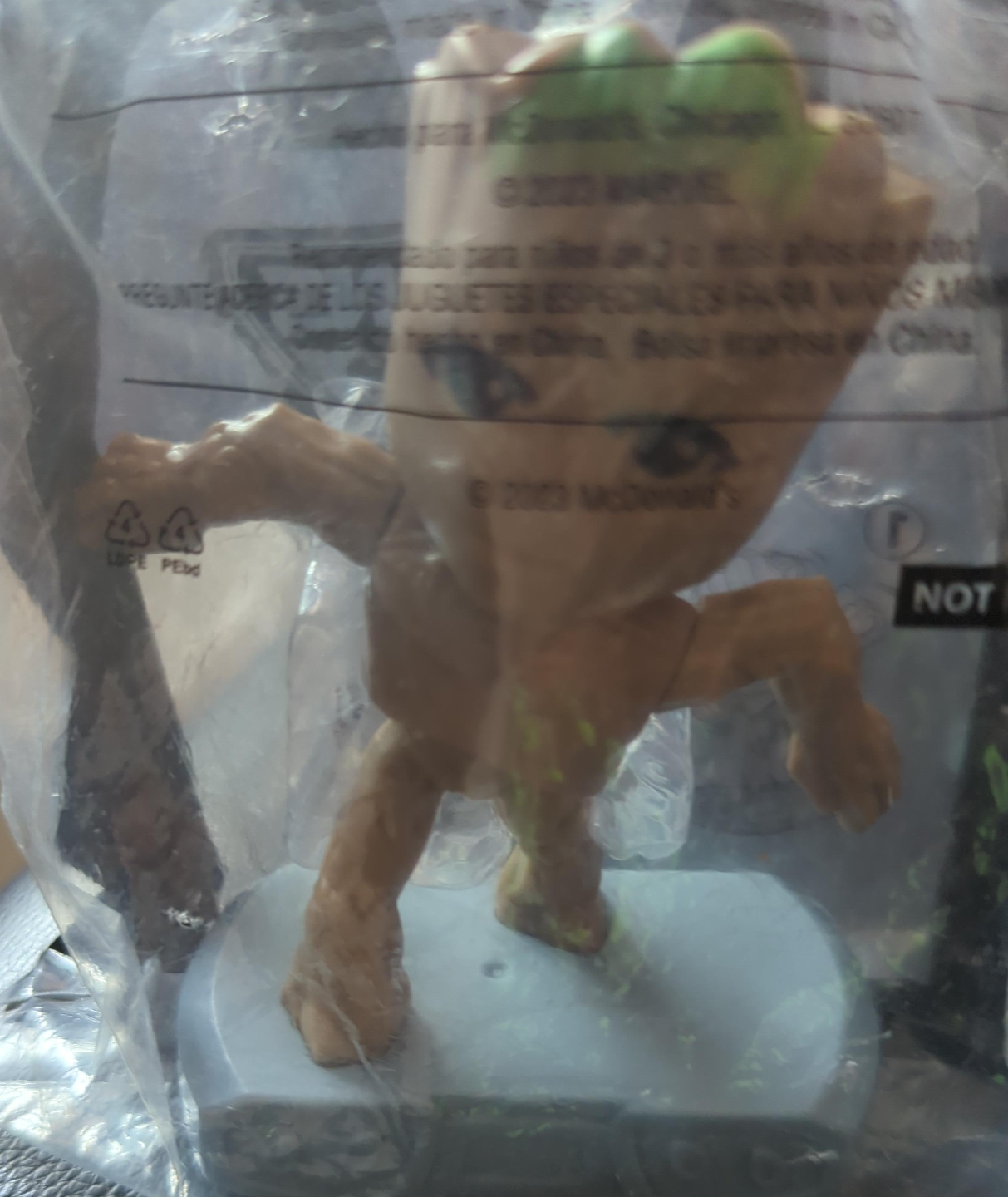 2023 McDonald's Marvel Groot Toy thumbnail