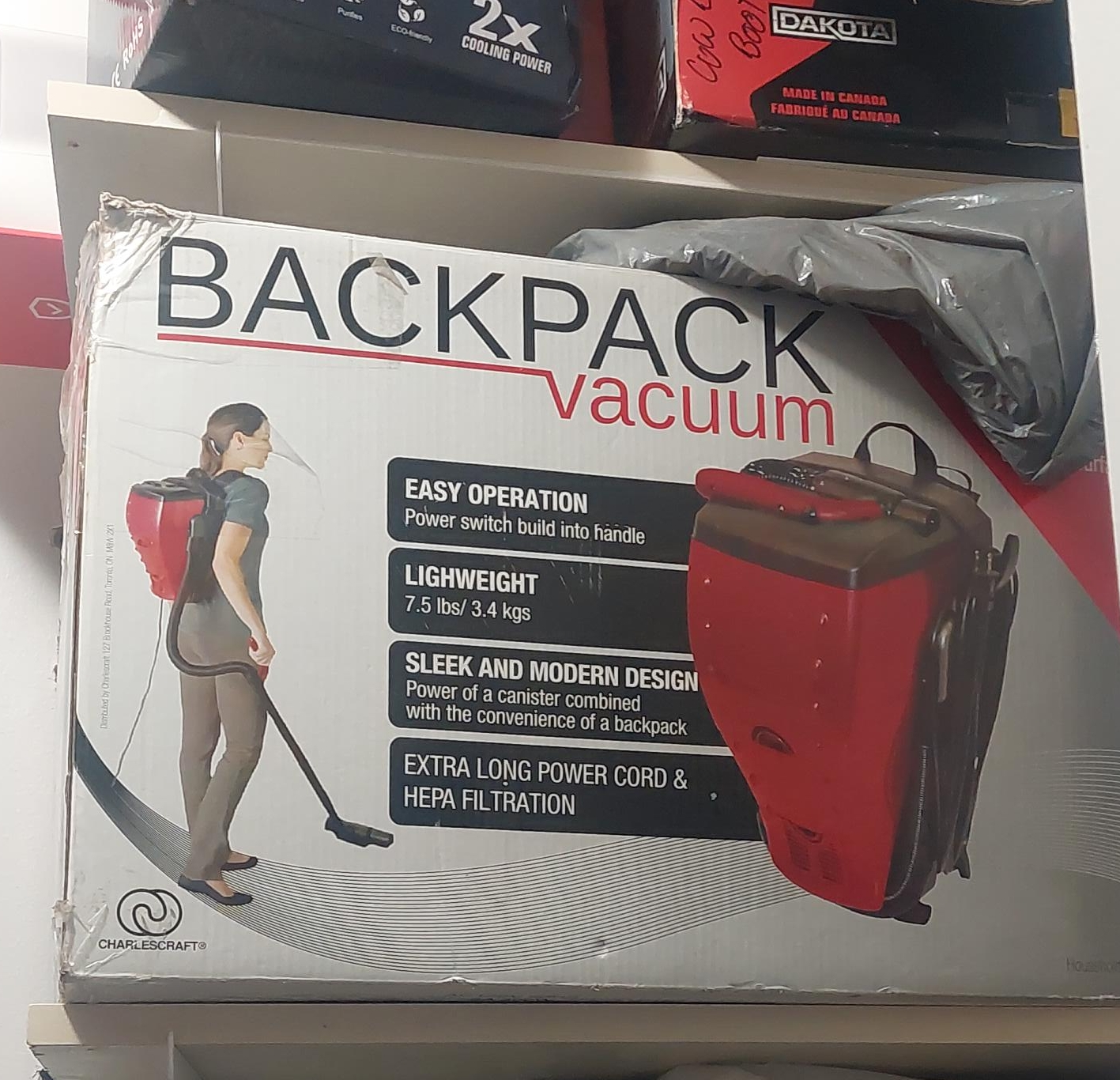 Charlescraft Backpack Vacuum thumbnail