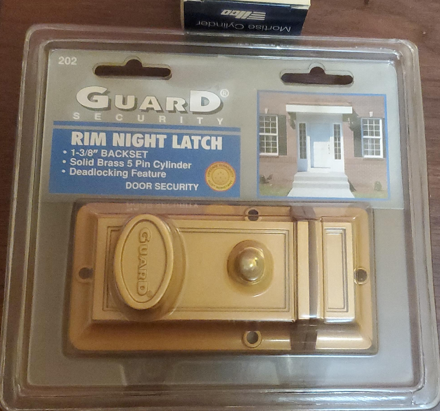 Guard Security Rim Night Latch - New in Package! thumbnail