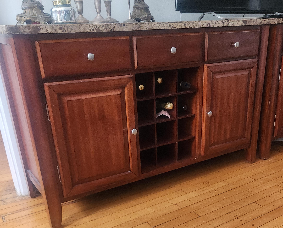 Wooden Wine Cabinet/Buffet thumbnail