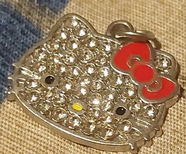 Hello Kitty Rhinestone Charm thumbnail