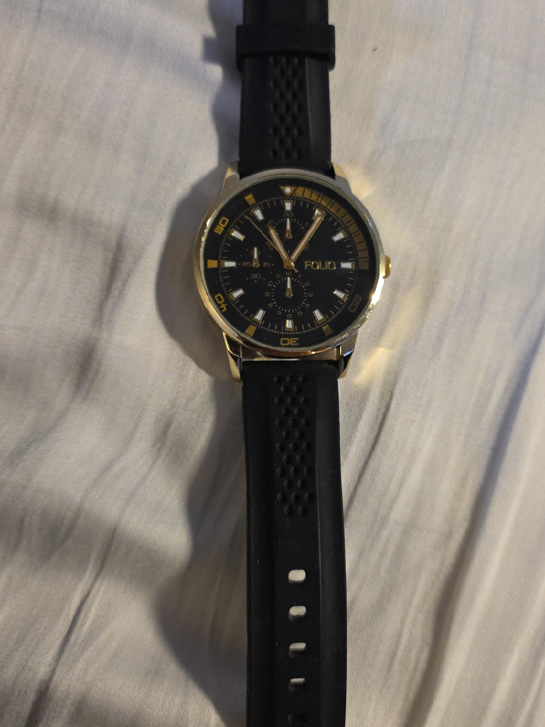 Folio Black & Gold Watch thumbnail