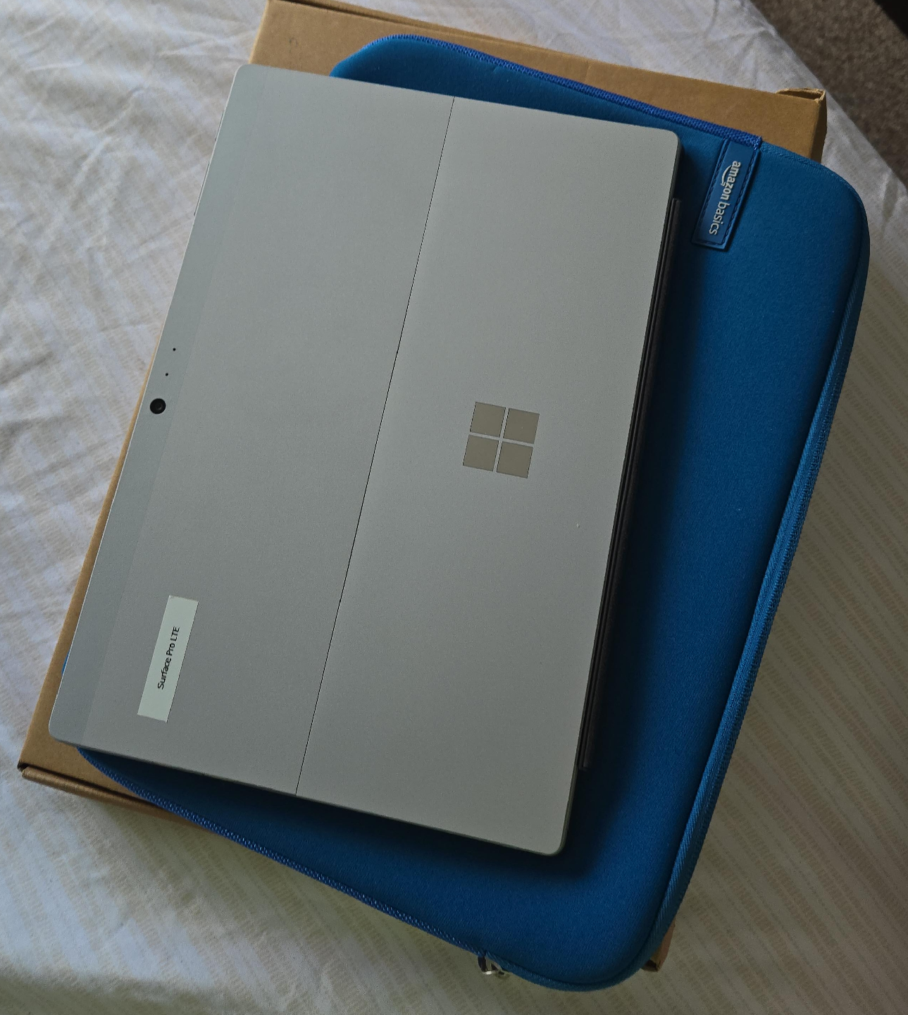 Microsoft Surface Pro LTE with Sleeve case.