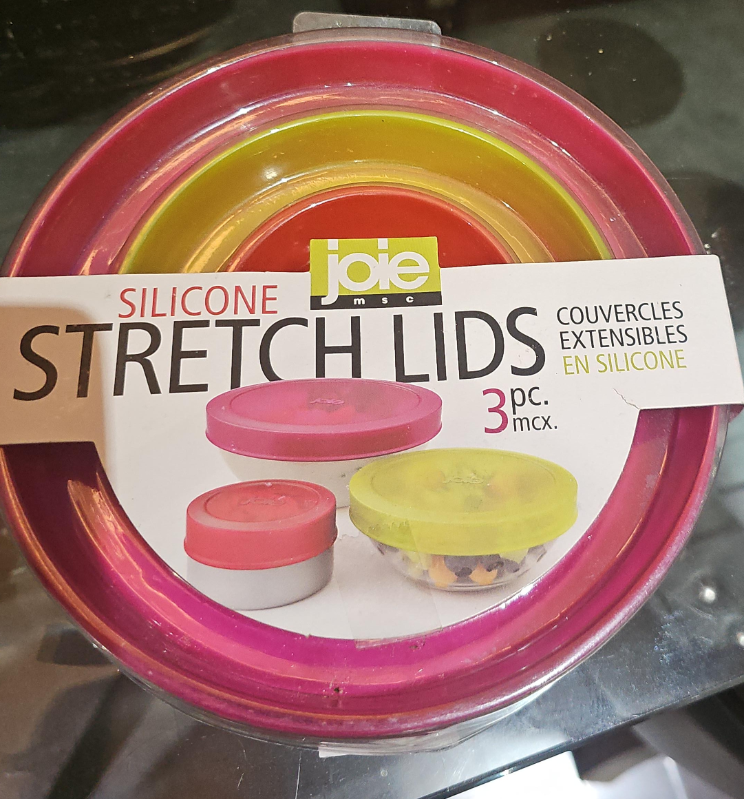 Joie Silicone Stretch Lids - 3 pc Set thumbnail