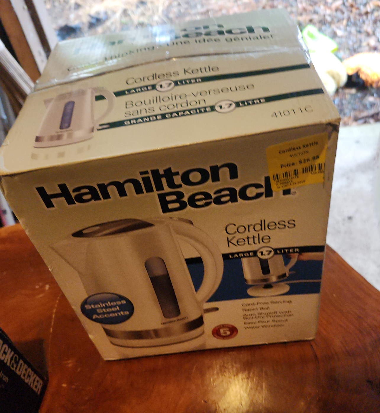 Hamilton Beach Cordless Kettle - 1.7 Liter thumbnail