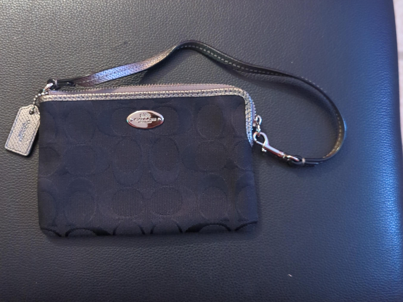 Coach Black Wristlet thumbnail