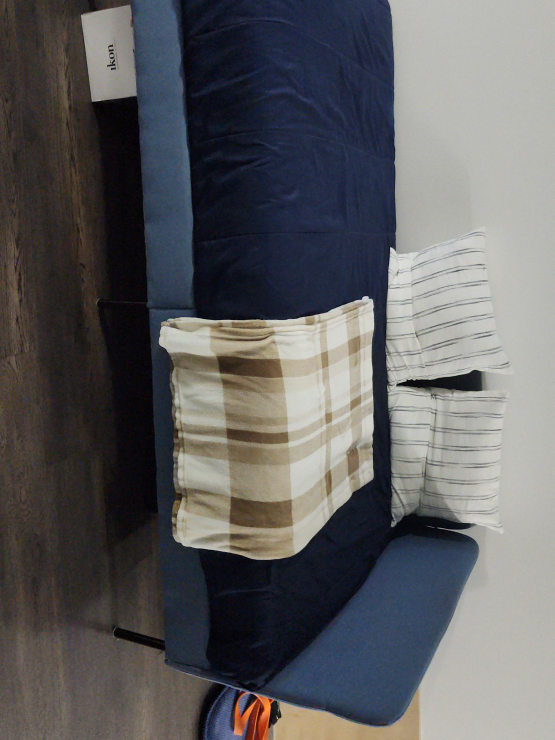IKEA Blue Sofa Bed thumbnail