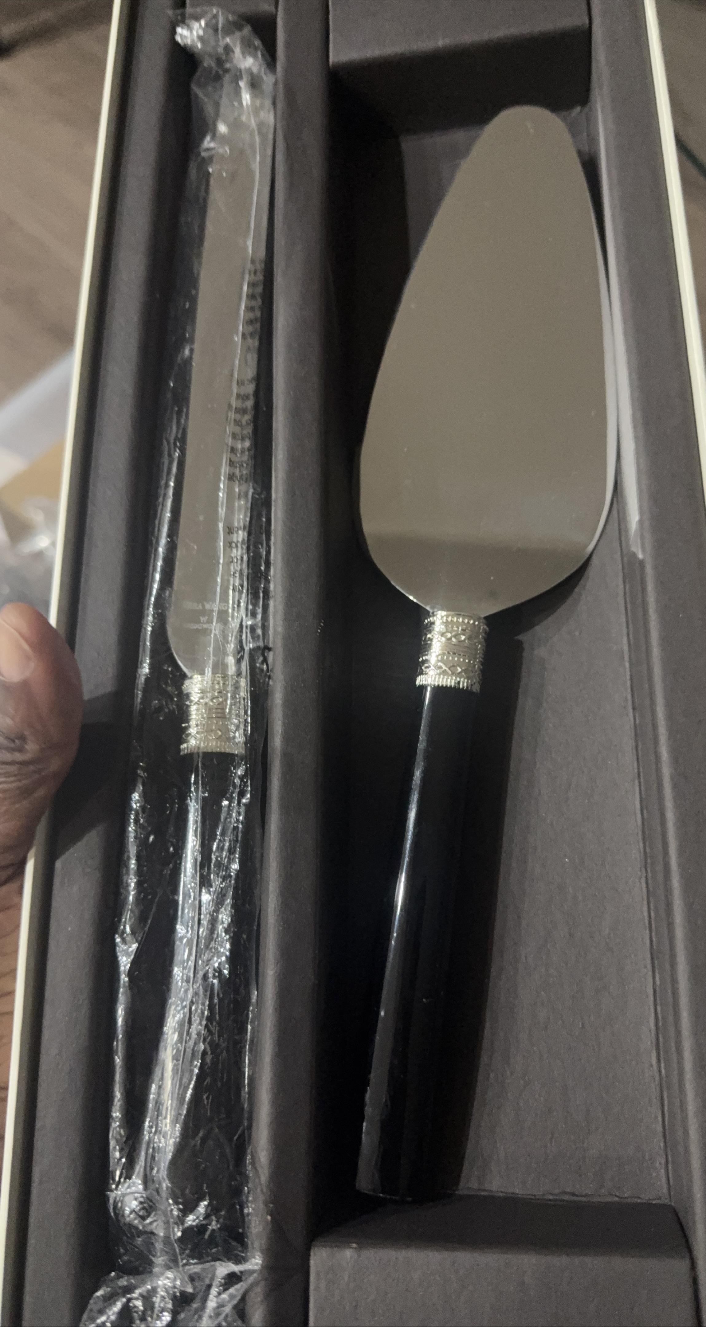 New Godinger Dublin Cake Knife and Server Set thumbnail