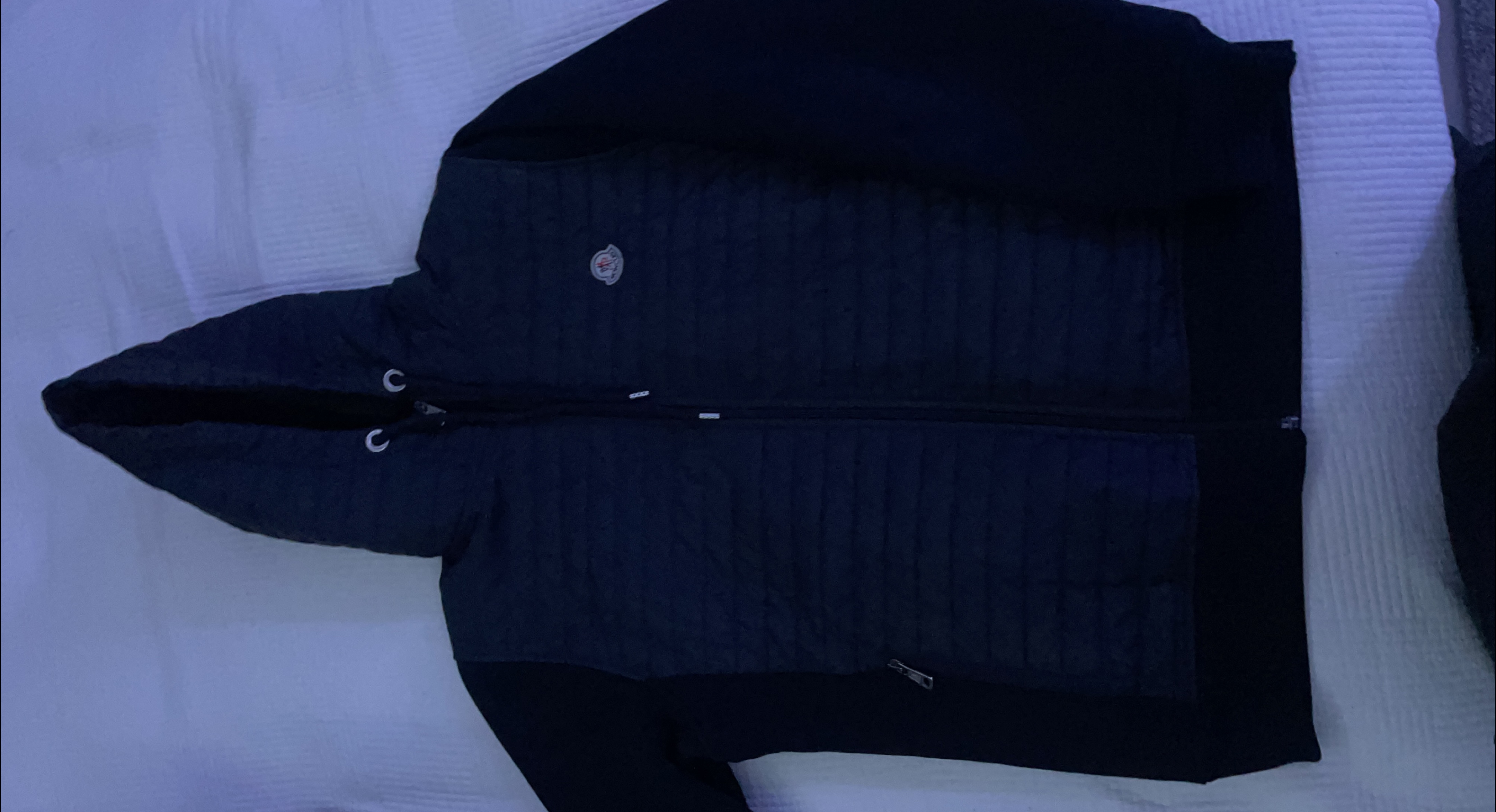Moncler Padded Zip-Up Hoodie - Size Unknown