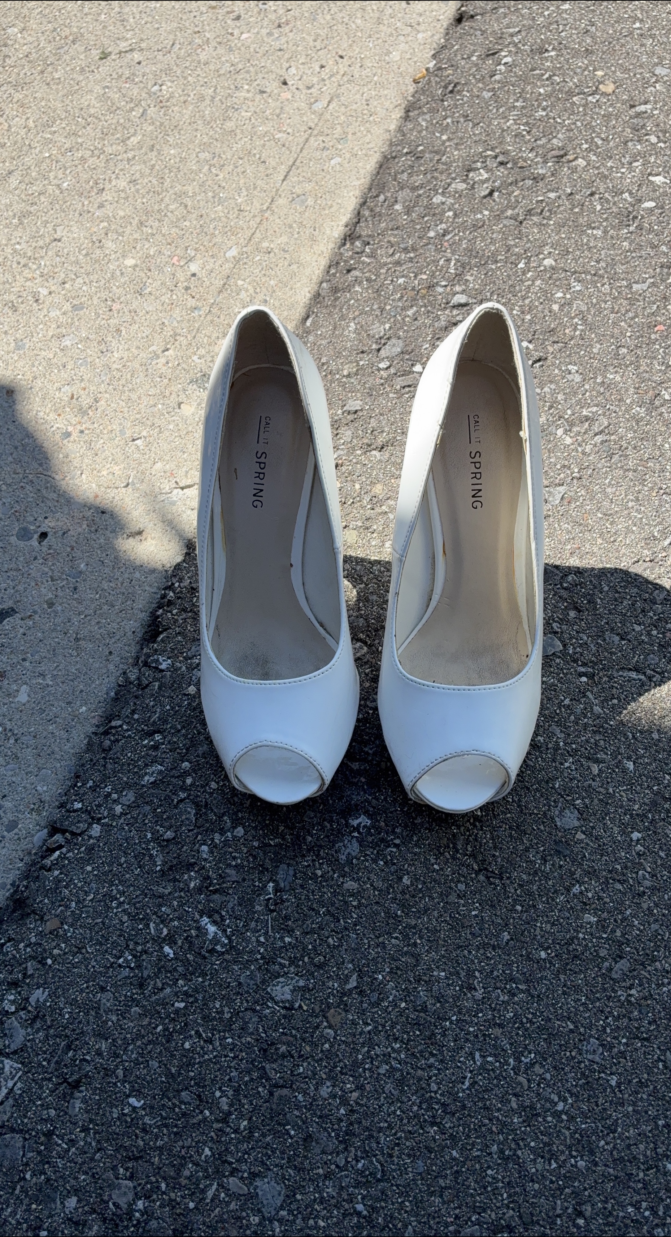 Call It Spring White Heels thumbnail