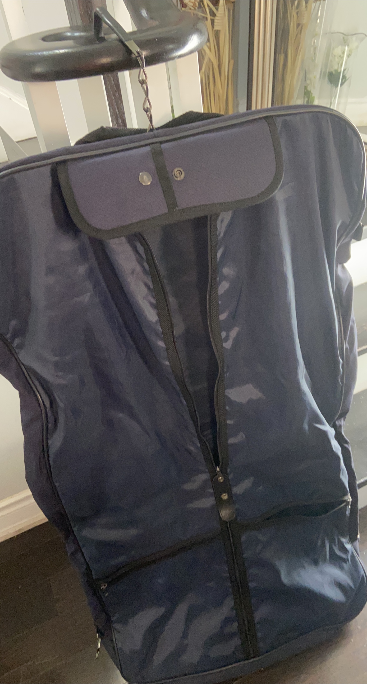 Navy Blue Garment Bag thumbnail