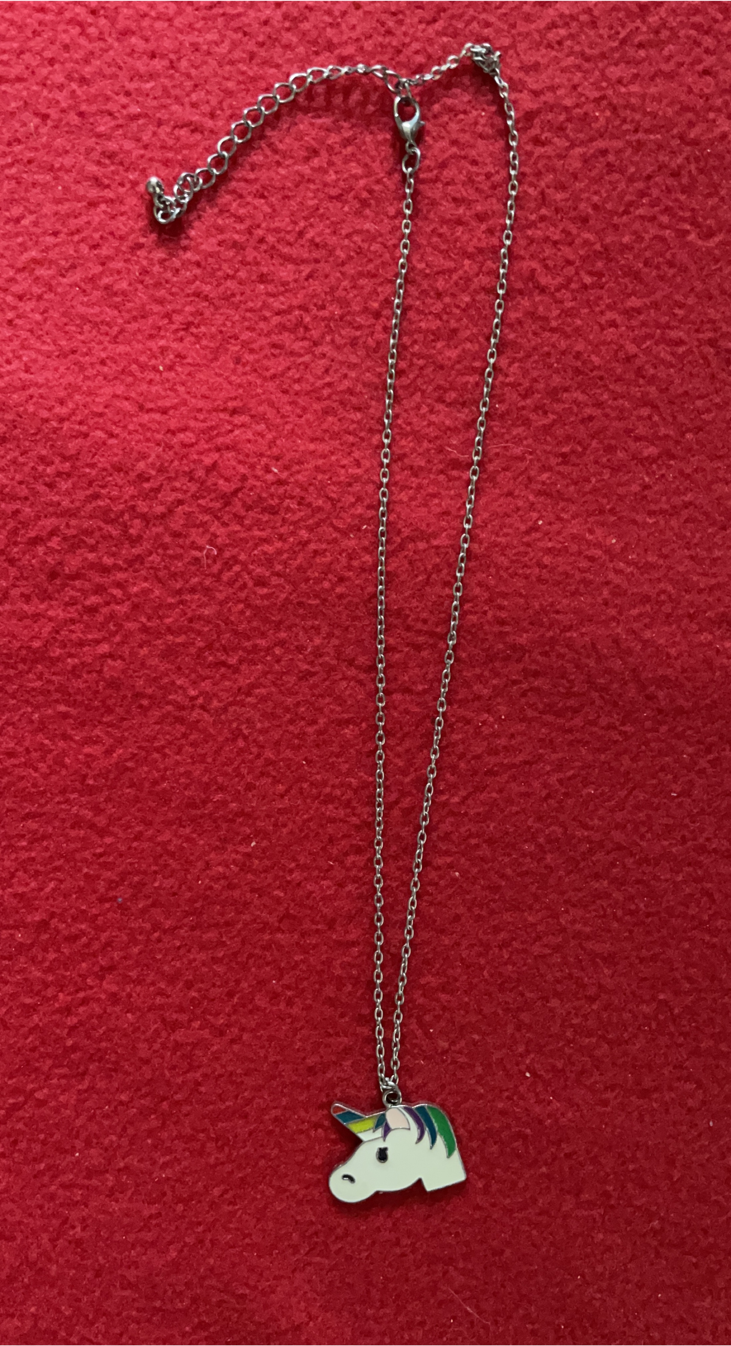 Unicorn Pendant Necklace thumbnail