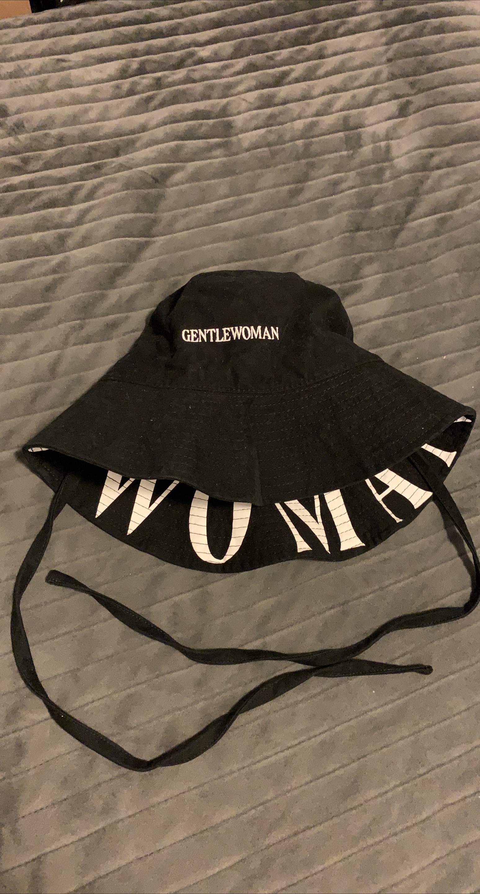 Gentlewoman Bucket Hat - Black thumbnail