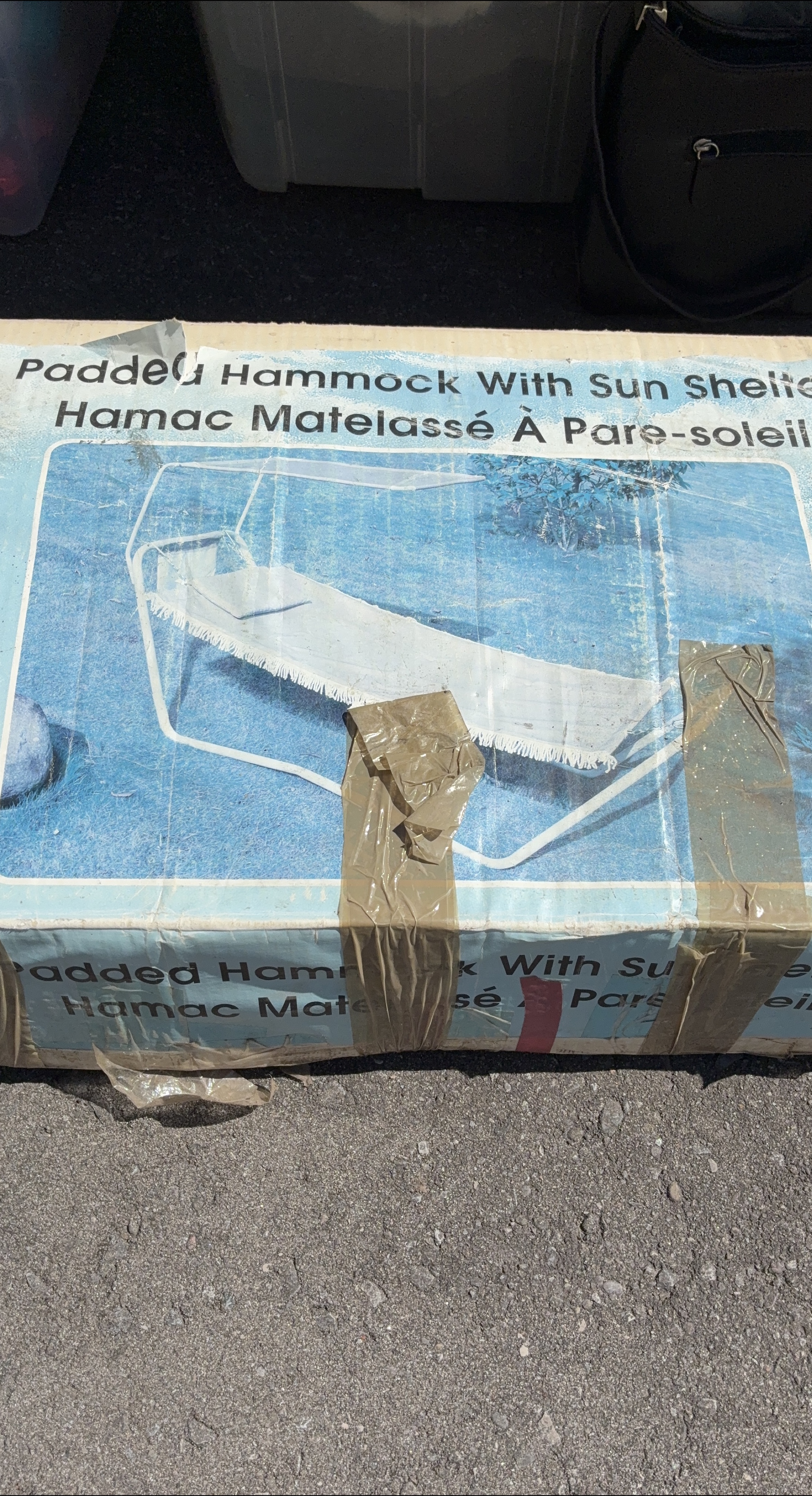 Padded Hammock With Sun Shelter thumbnail