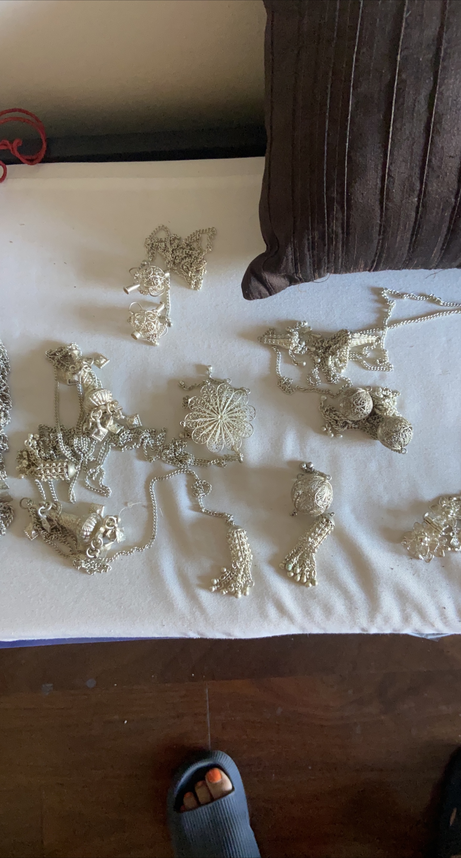 Silver Filigree Necklace Collection thumbnail
