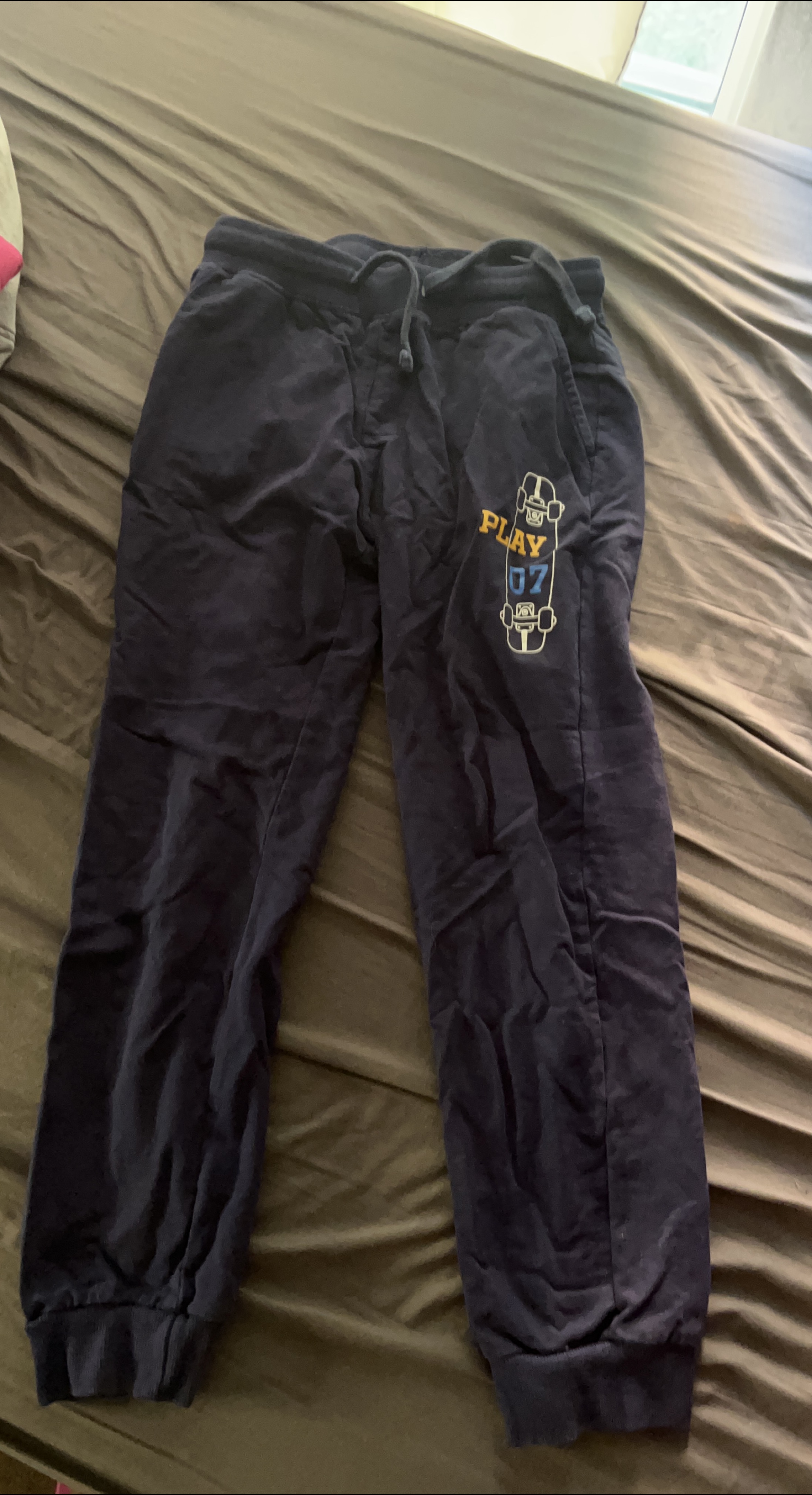 Navy Blue Jogger Pants kids 9/10 thumbnail
