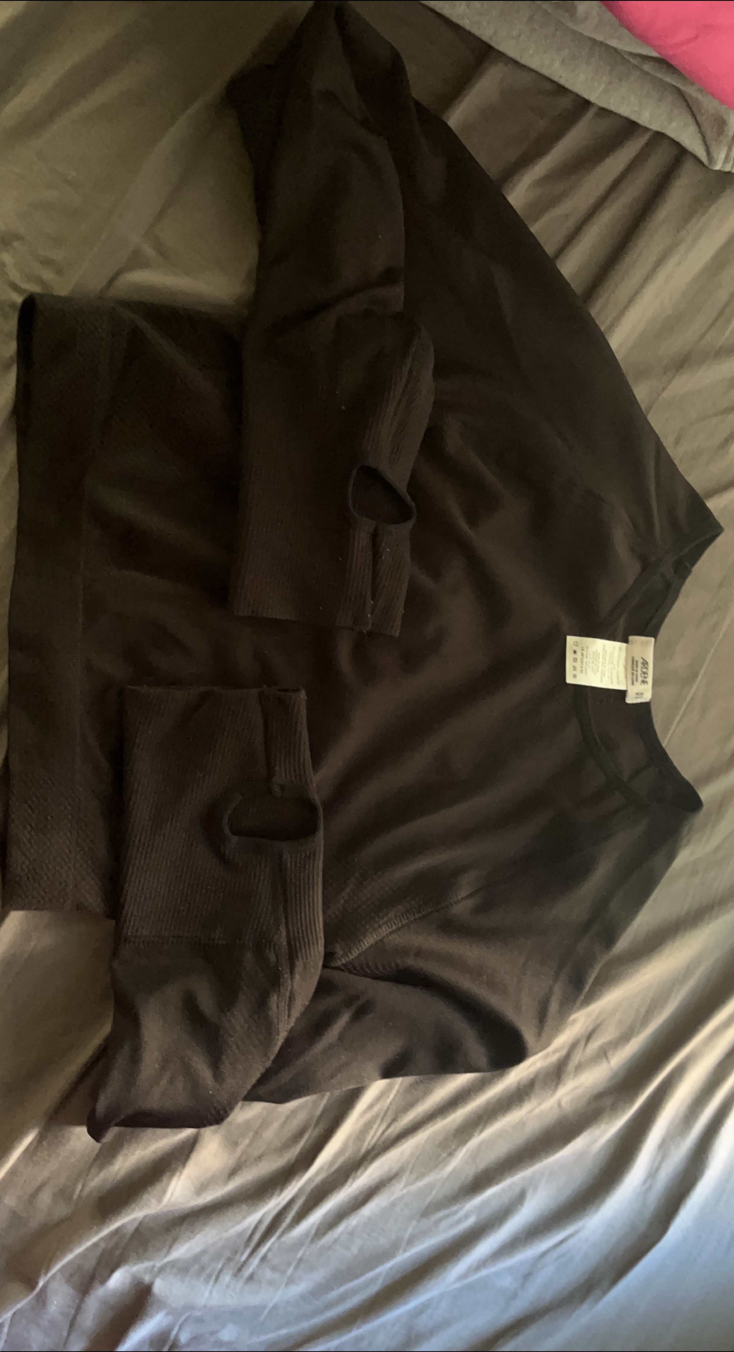 Arc'teryx Motus AR LS Crew Neck Shirt - Men's - Black - M thumbnail
