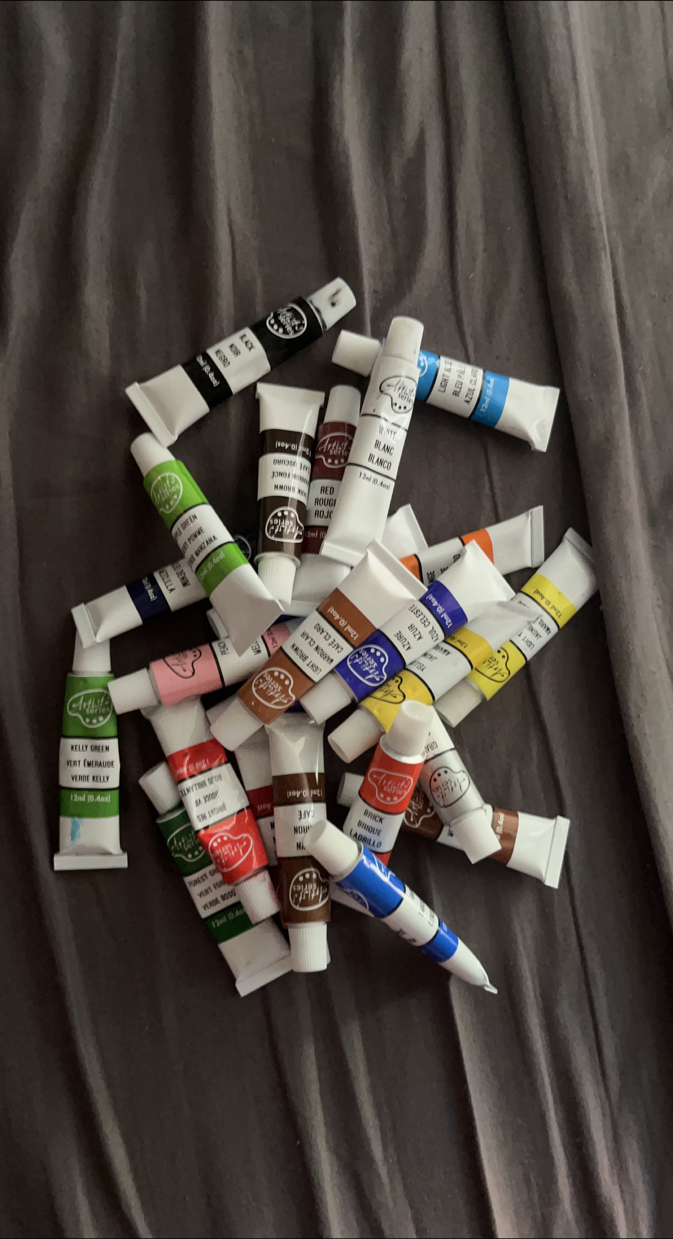 Artist's Series Acrylic Paint Tubes - Variety of Colours thumbnail