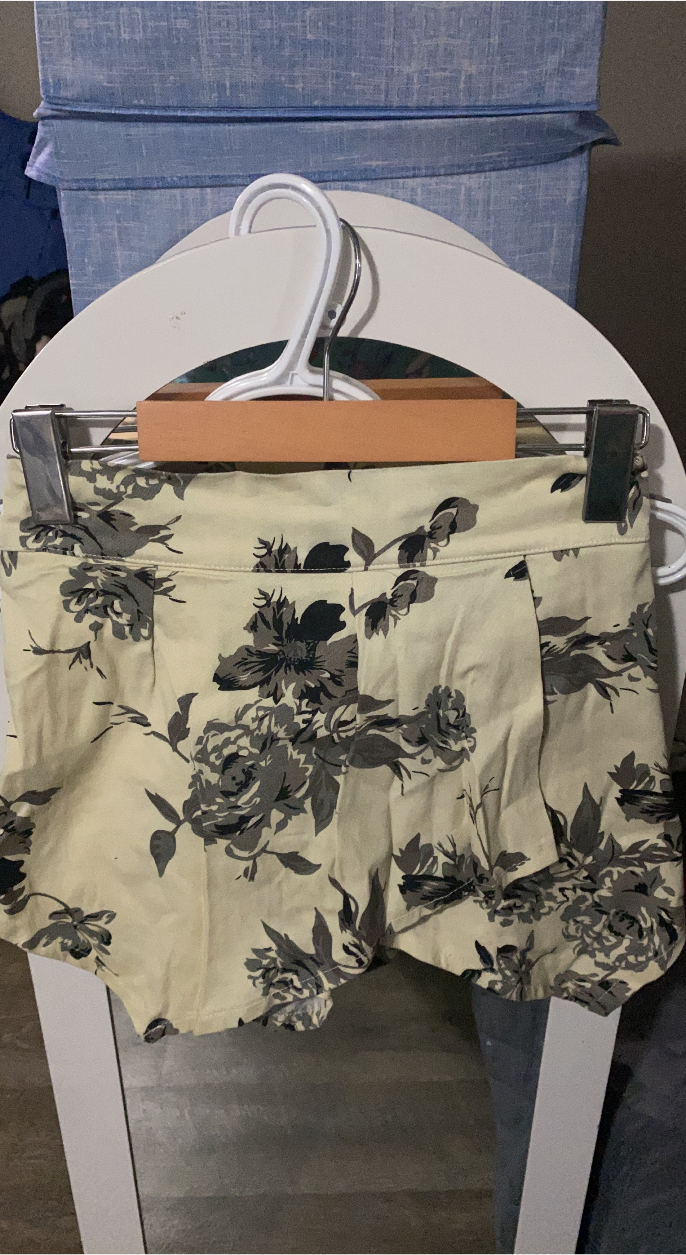 Floral Print Skirt- Shorts thumbnail