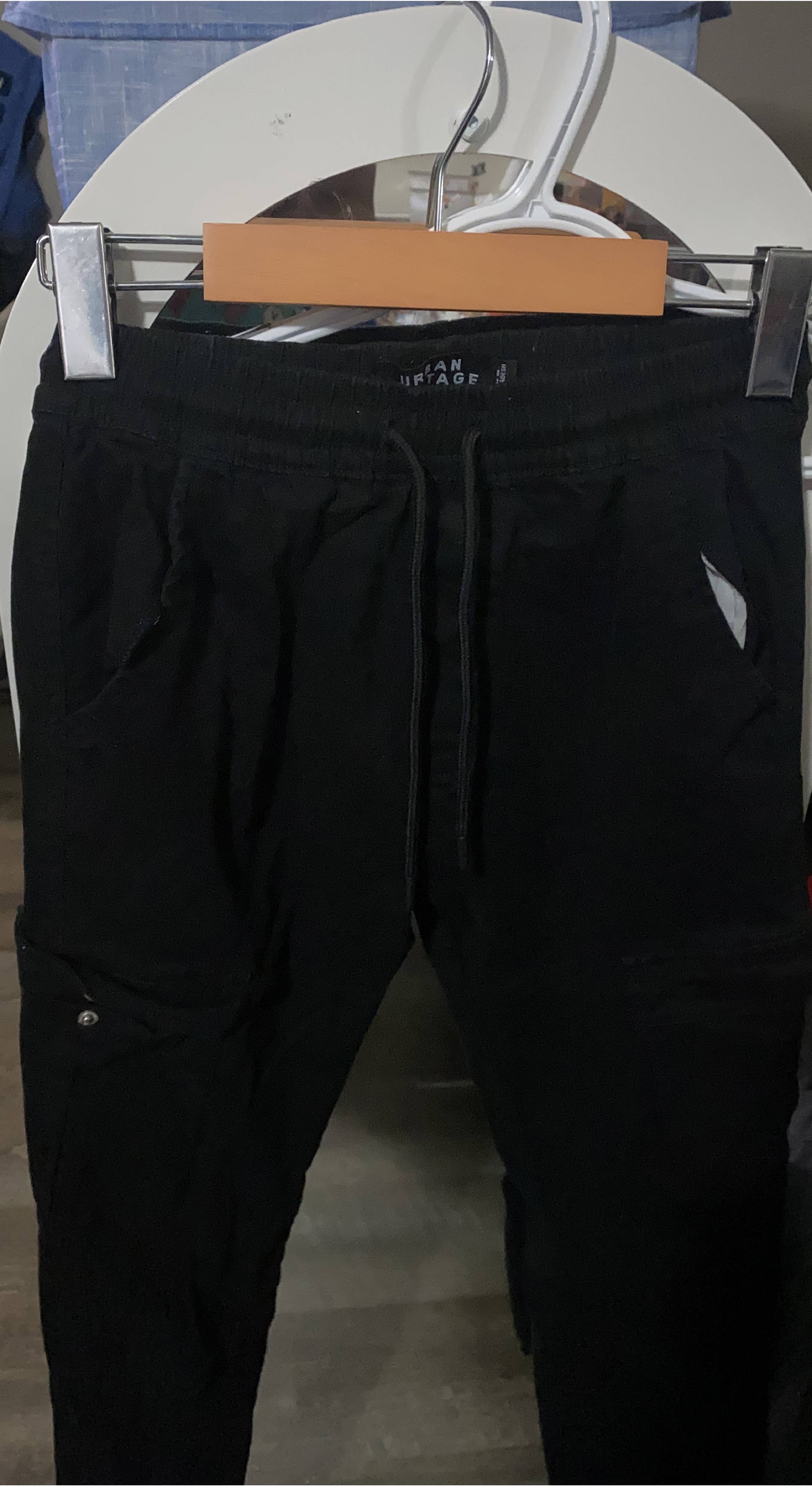 Urban Heritage Black Joggers thumbnail