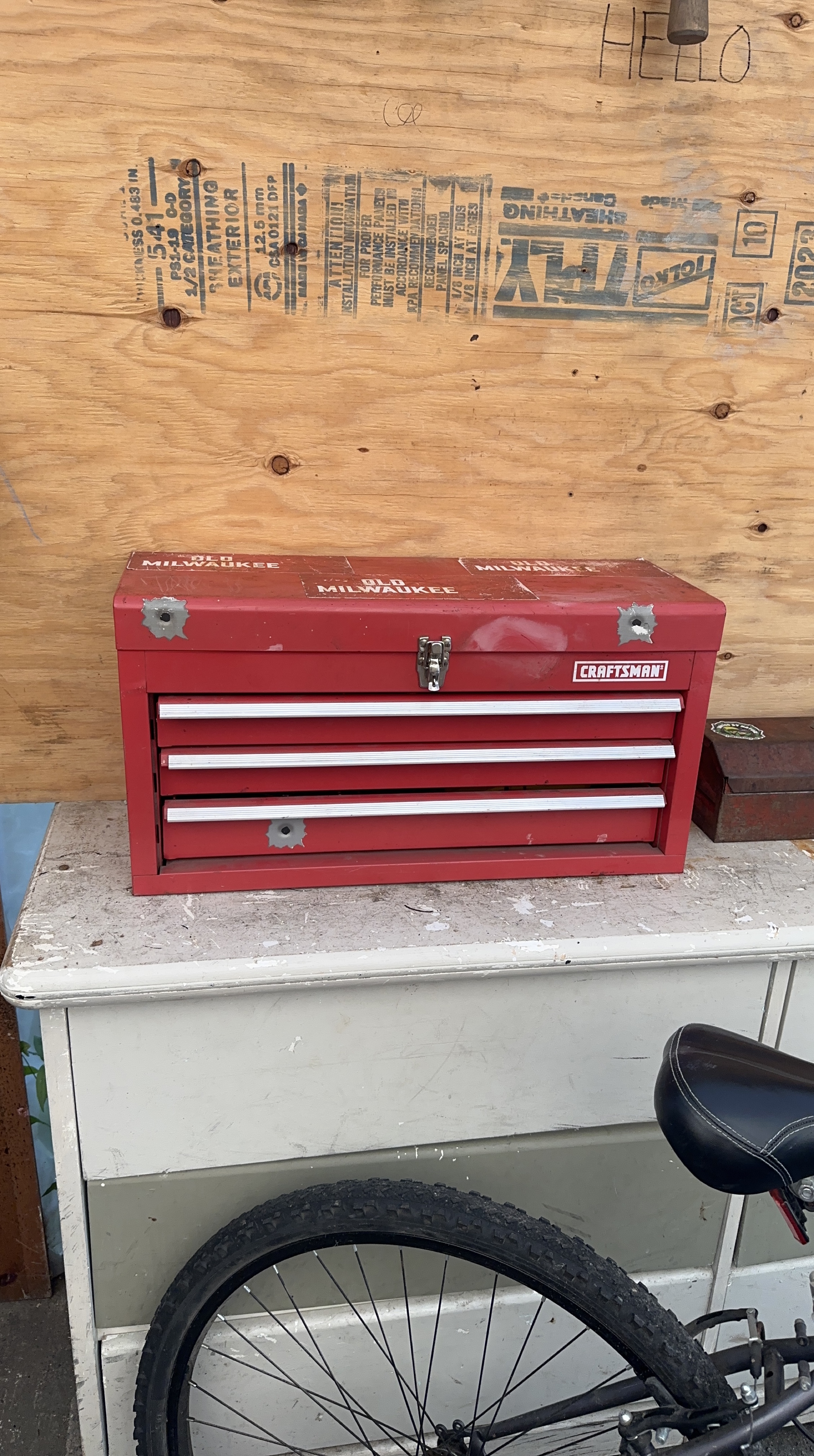 Milwaukee & Craftsman Red Toolbox