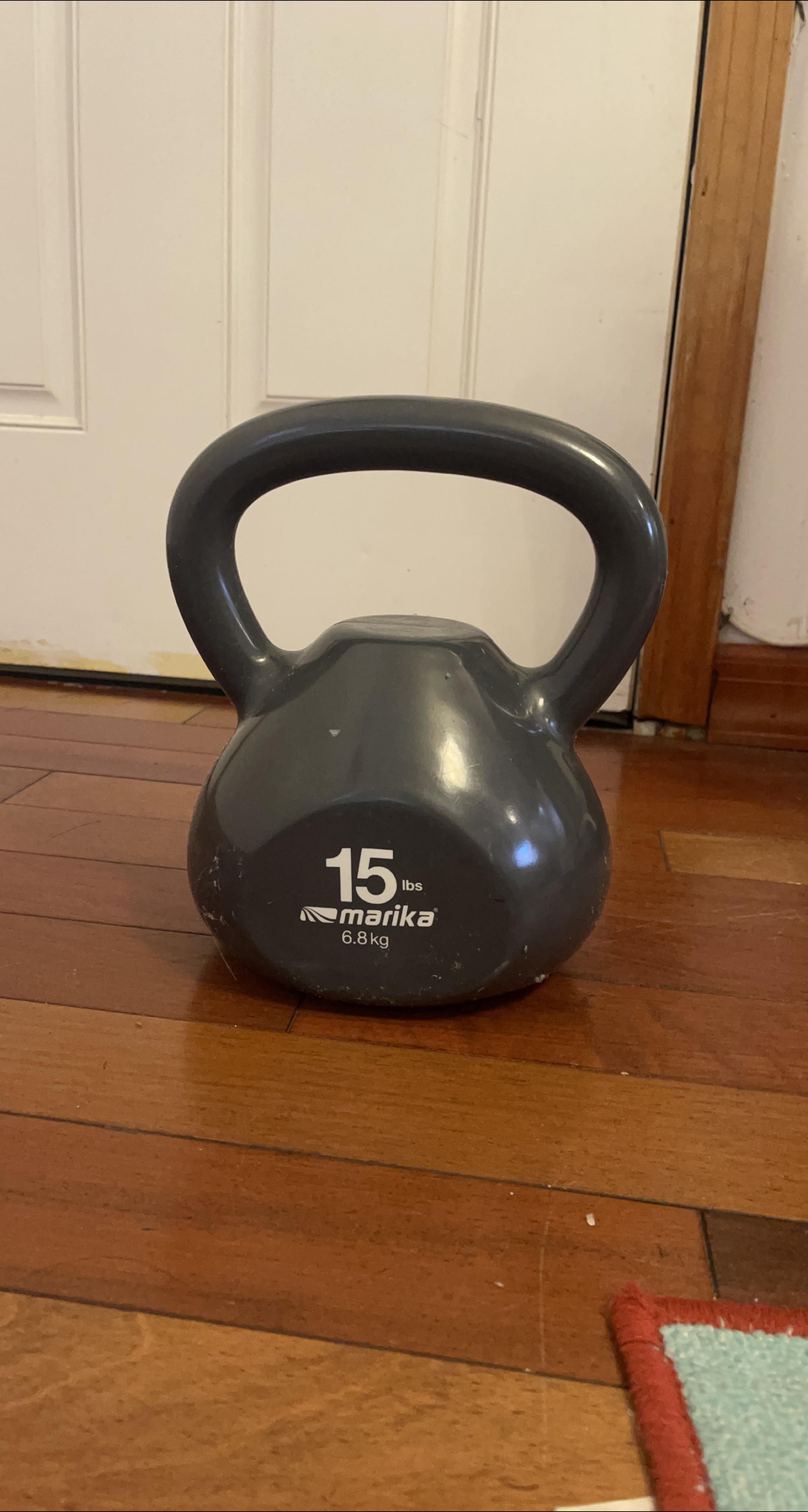 Marika 15 lbs Kettlebell - Gray thumbnail
