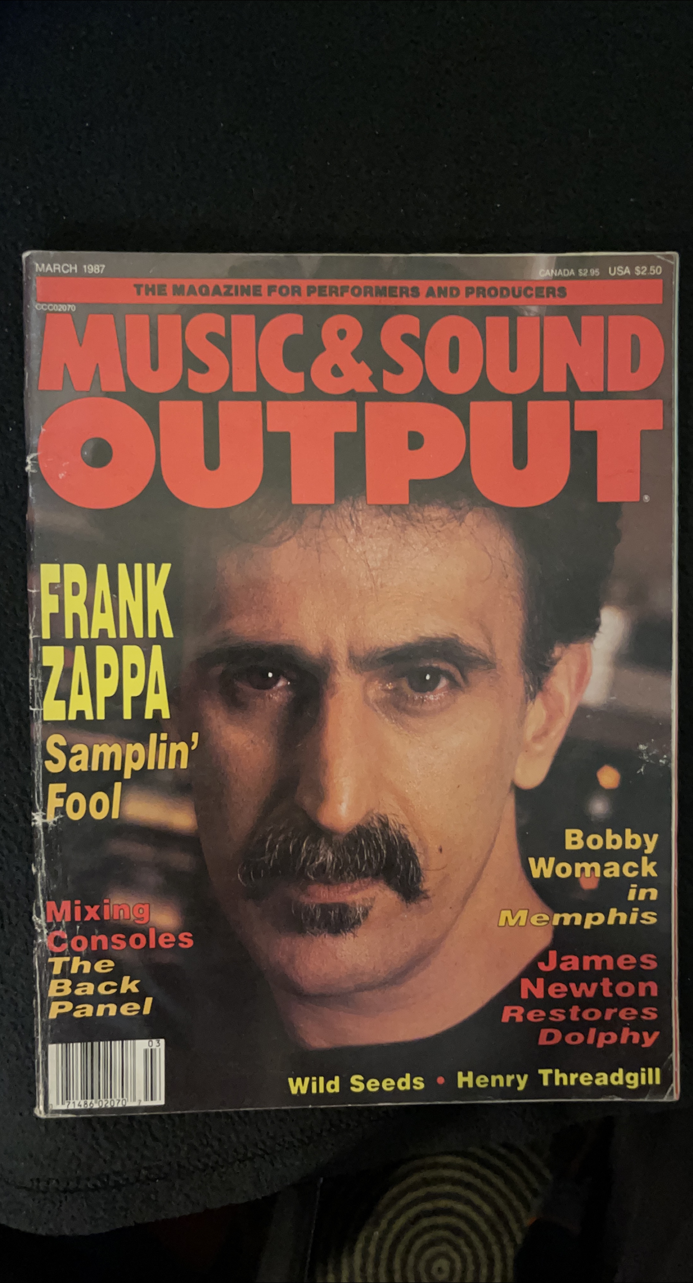Music & Sound Output Magazine, March 1987 thumbnail
