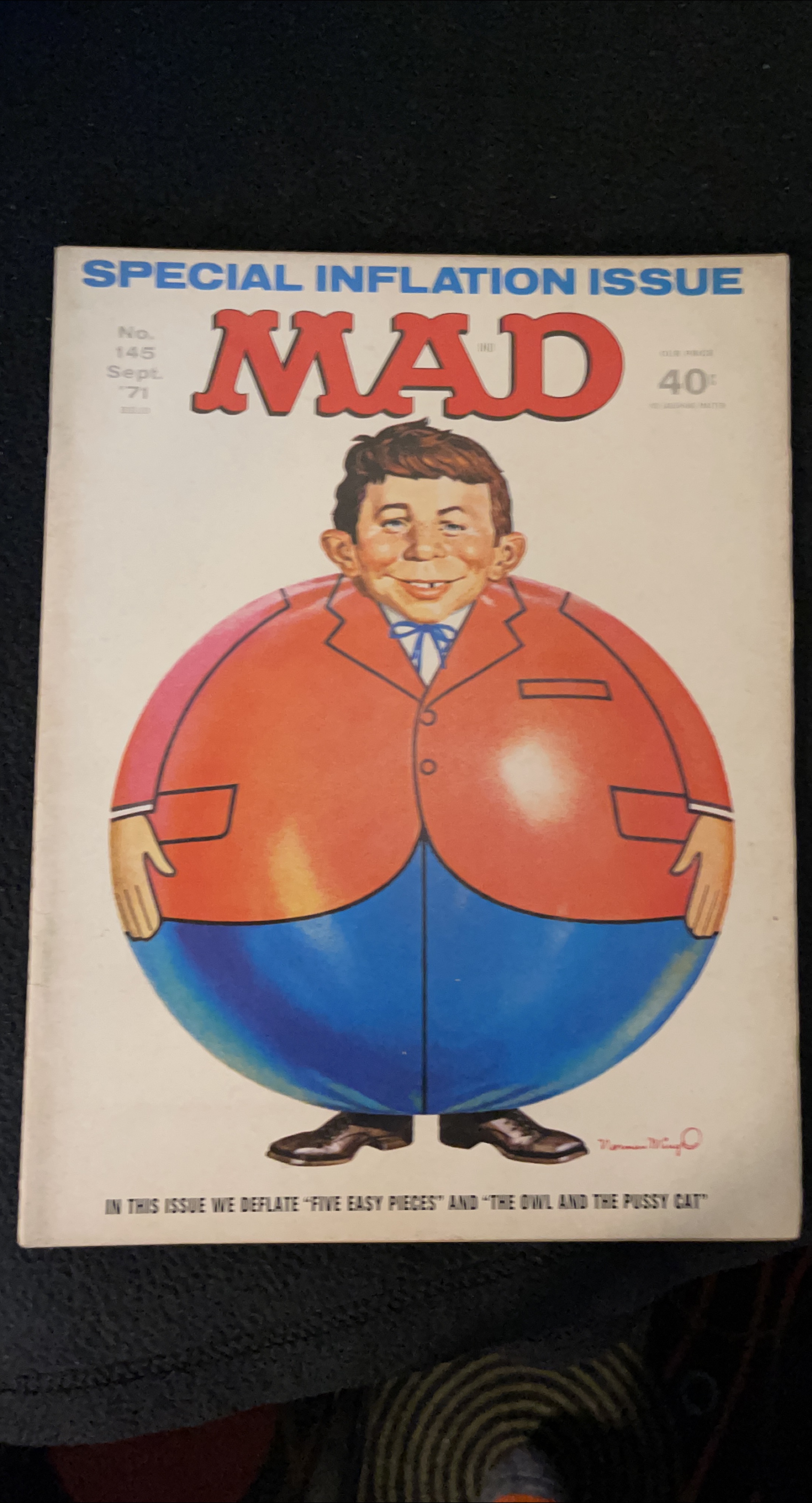 MAD Magazine - Special Inflation Issue, Sept '71 thumbnail
